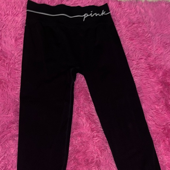 PINK Breathable Seamless Classic Leggings Women Size Large - Picture 3 of 8